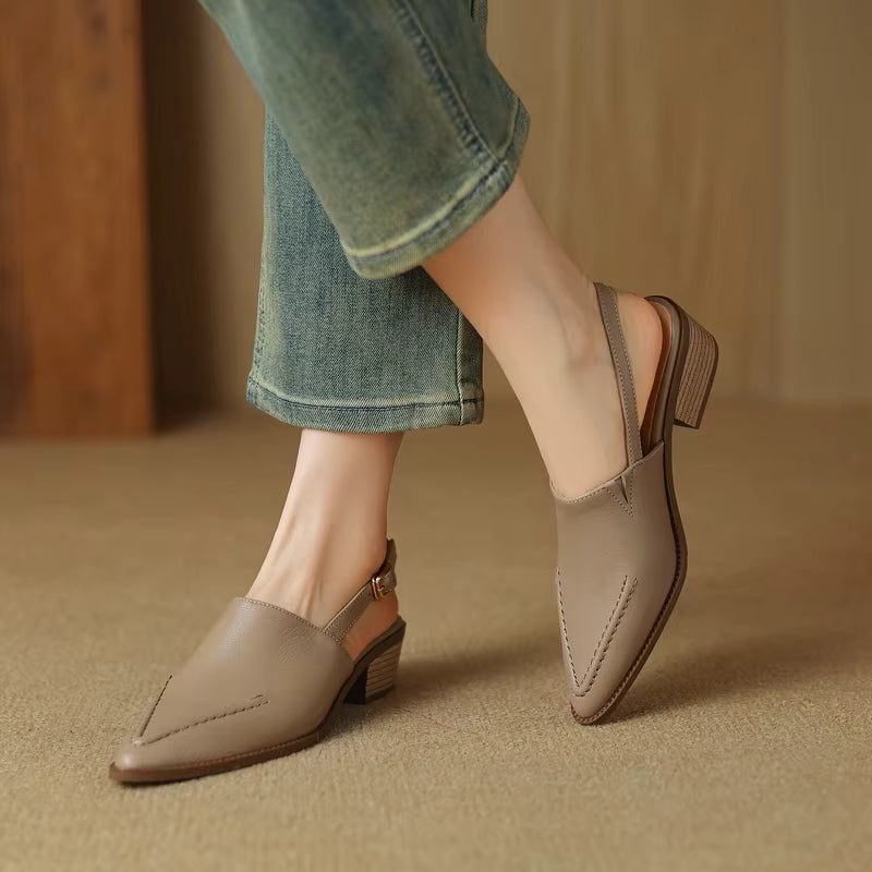 Amara slingback-hæl