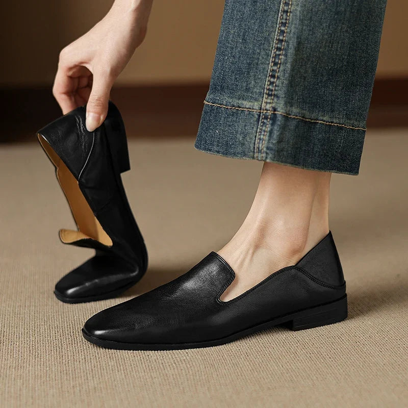 Mocassins Elio en cuir véritable