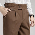 Pantaloni a pieghe Old Money