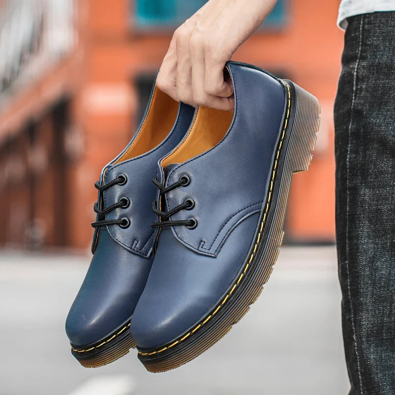 Oxford Alvarez in vera pelle