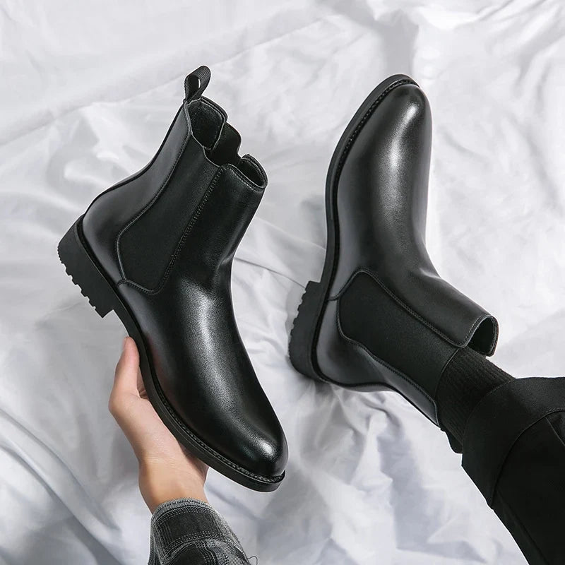 Botas Stride de cuero genuino