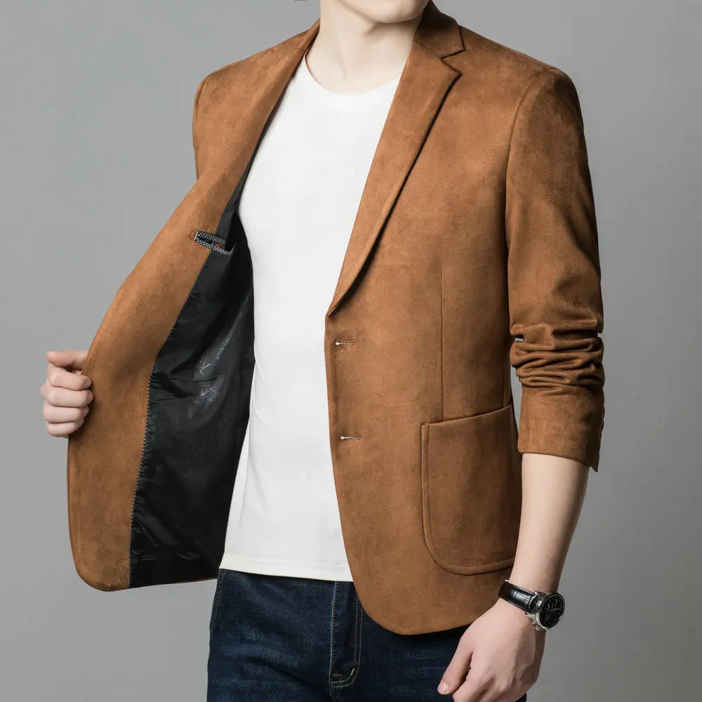 Blazer Velasco en daim