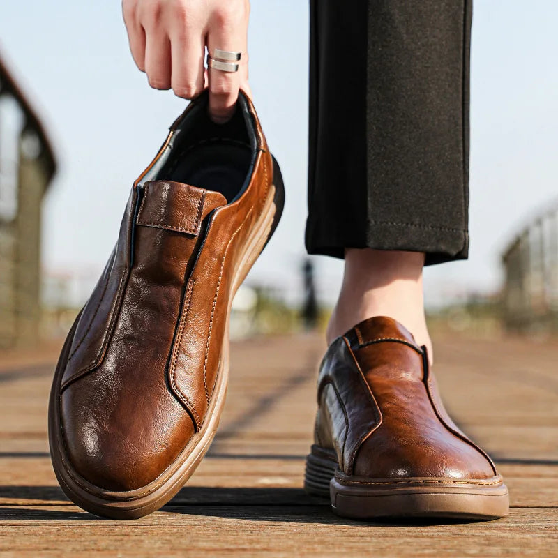 Calex sneakers i ægte læder