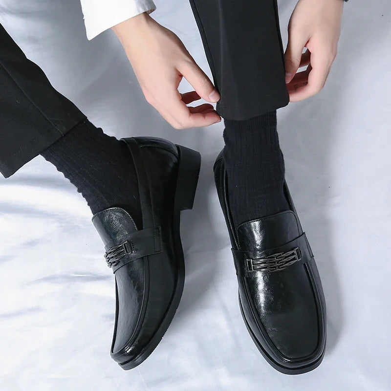 Mocasines Macon de cuero genuino