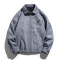 Blouson aviateur en daim