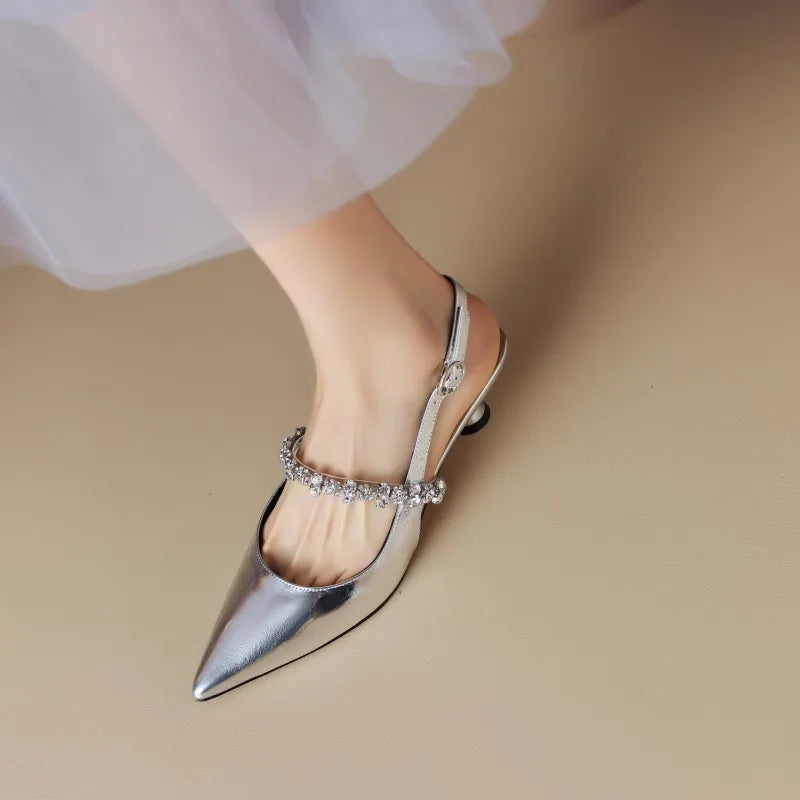 Tacones bajos Crysel