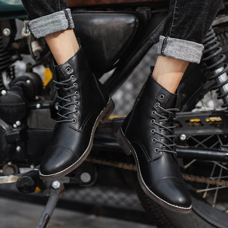 Bottes en cuir Prescott