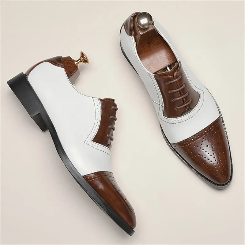 VALERIO TWO-TONE OXFORDS