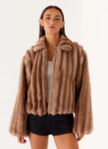 LUCIENNE CROPPED JACKET