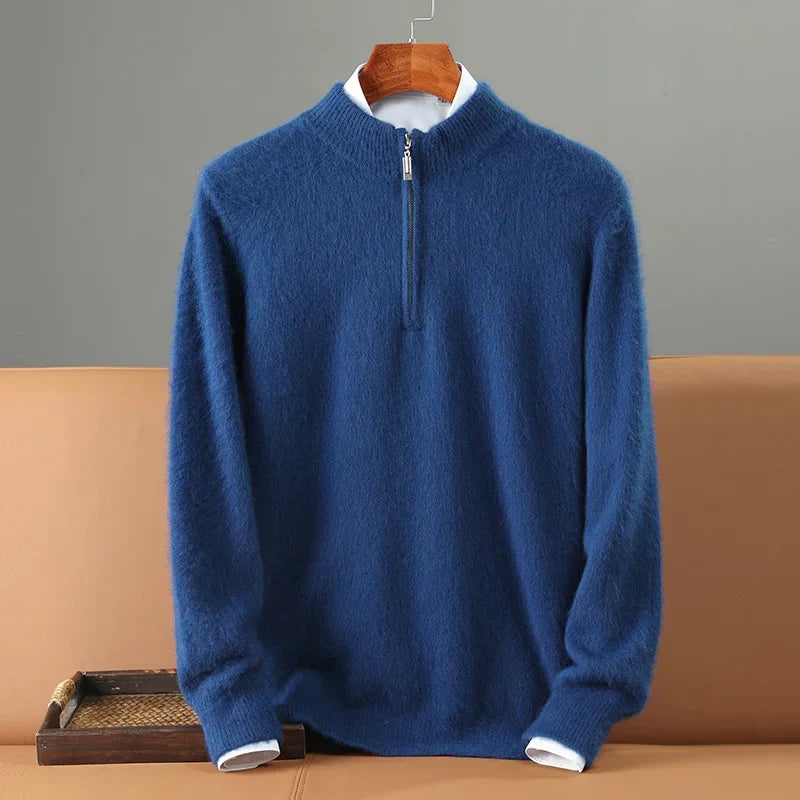Maglione Cavaliere in vajo e cashmere