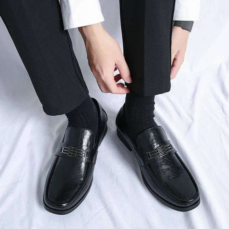 Mocasines Macon de cuero genuino