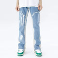 Patchwork Denim Jeans