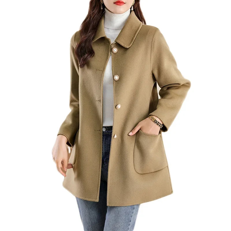 Manteau en laine Bellamy