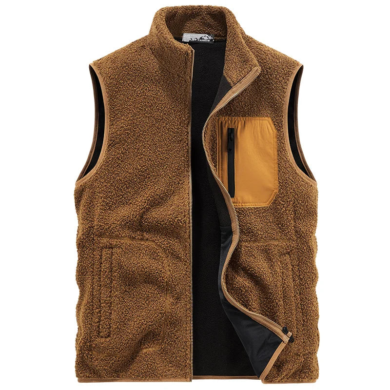 Gilet in pile Ridge