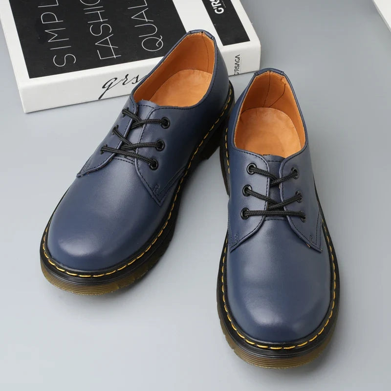 Oxford Alvarez in vera pelle