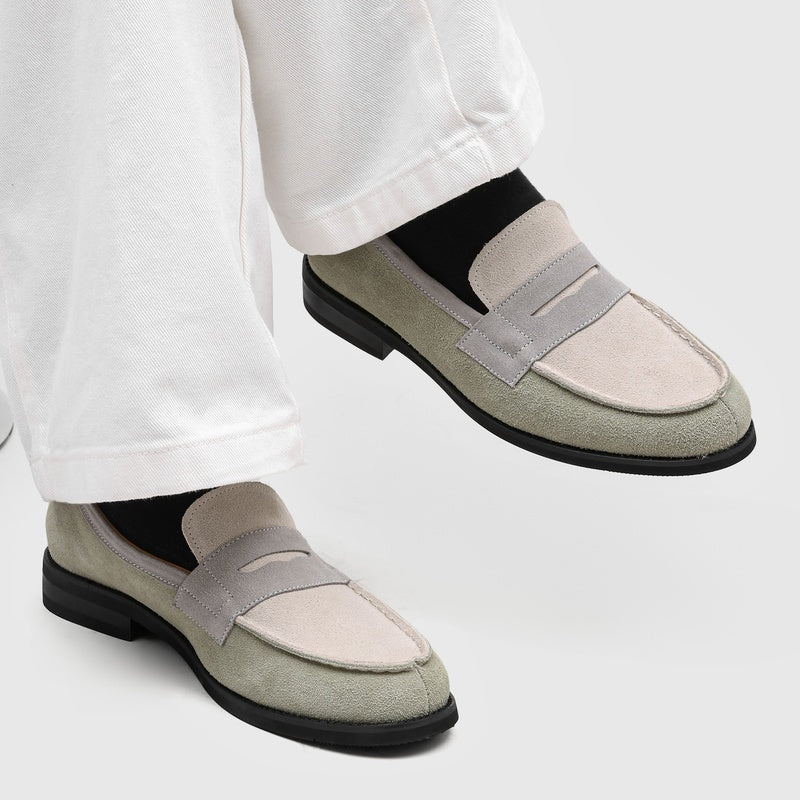 Milan Penny Loafers i Koaskinnsmocka