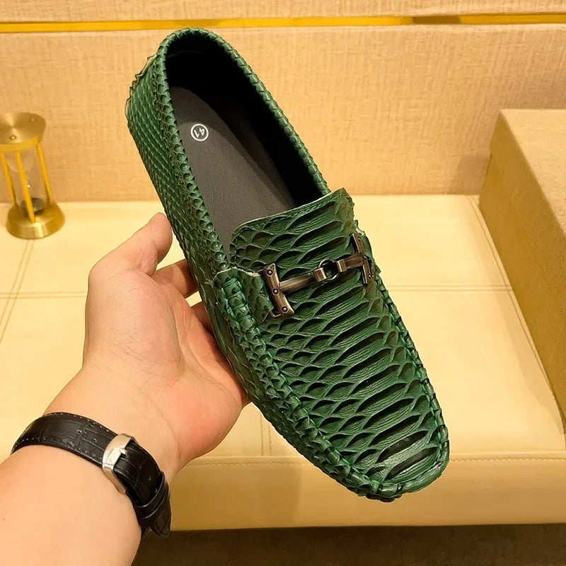 Ophis loafers i läder