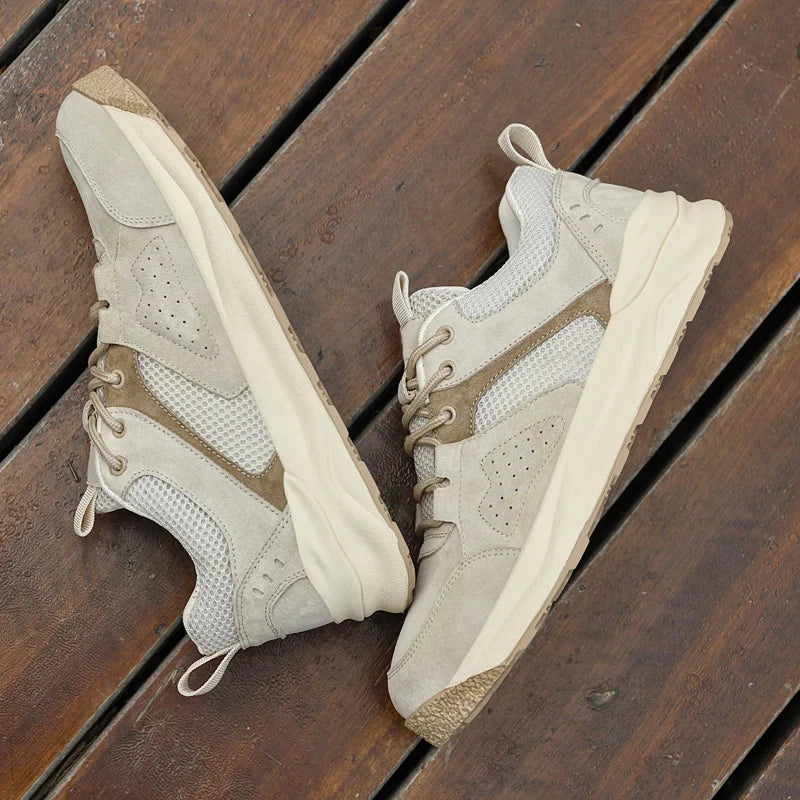 Atlas sneakerskin i ruskind