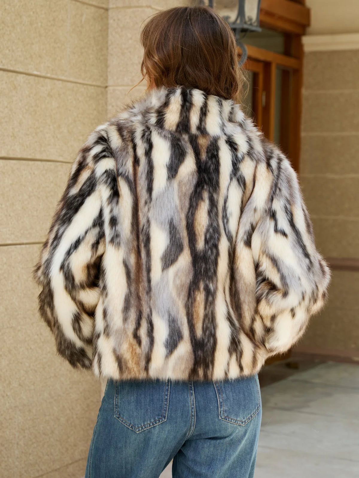 SOLENNE PLUSH JACKET