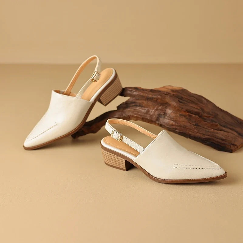 Amara slingback-hæl