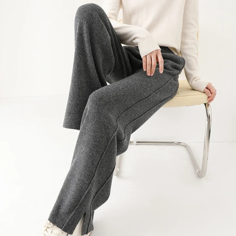 Pantalon Isla en laine mérinos