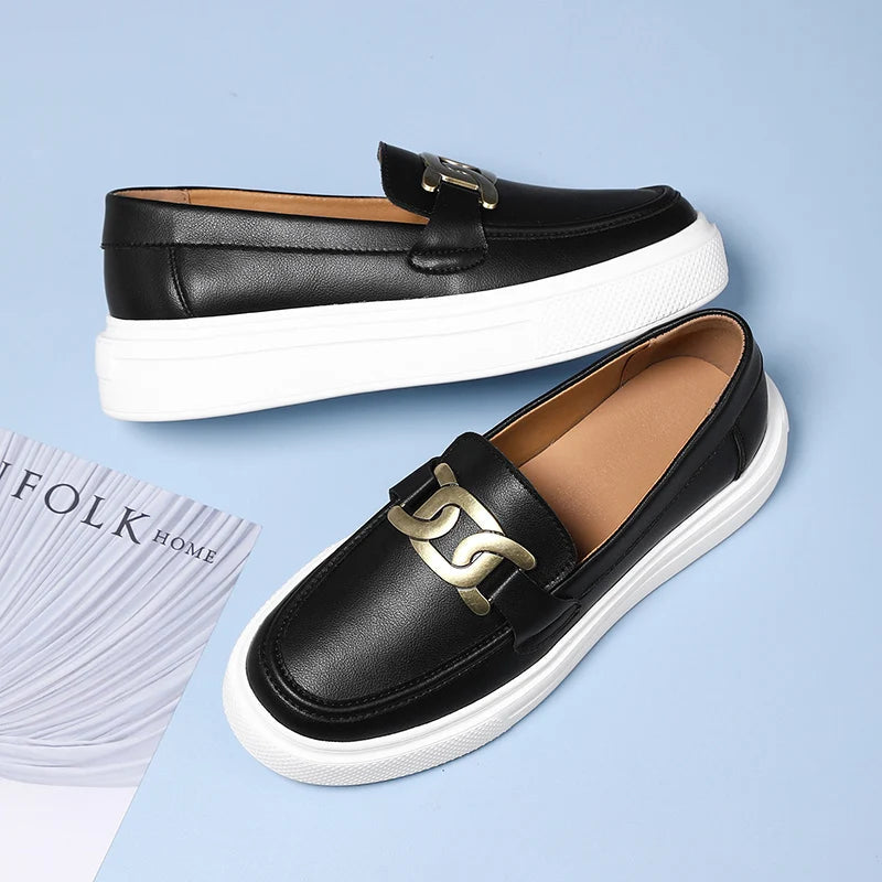 Mocassins Calvani en cuir