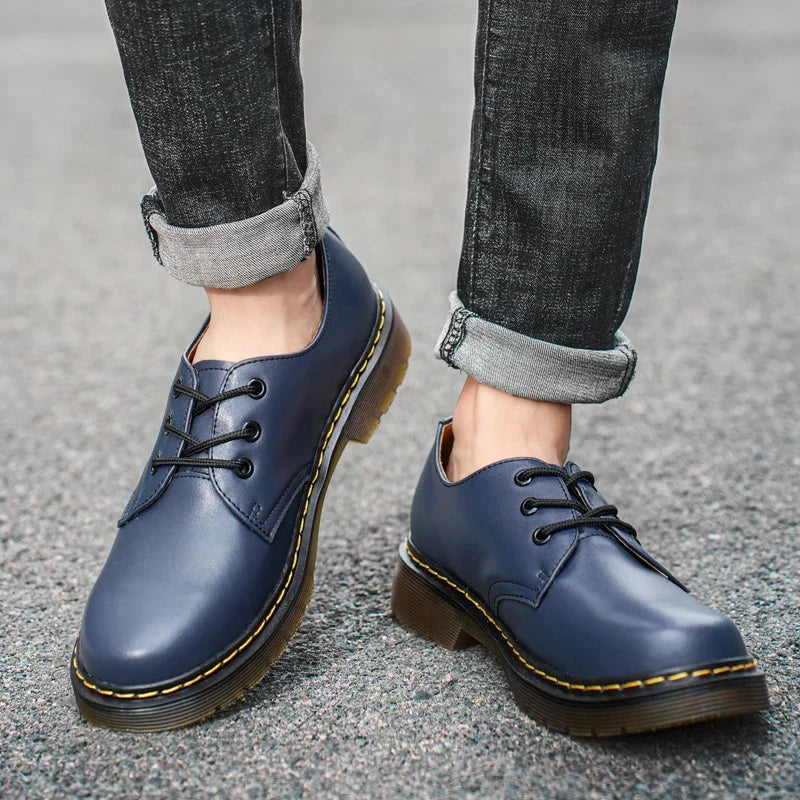 Oxford Alvarez in vera pelle