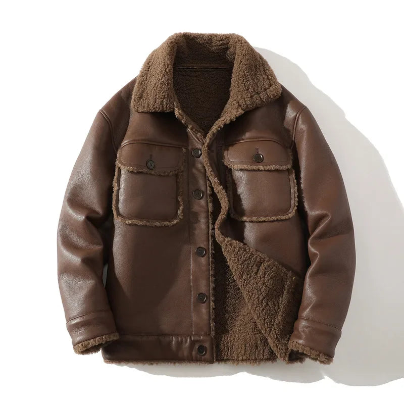 Wildlederjacke