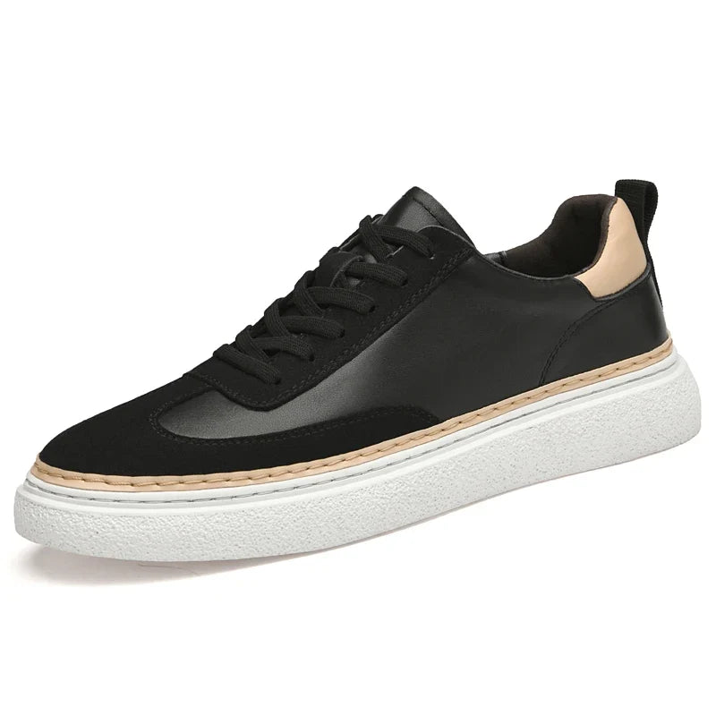Belmont sneakers i ægte læder