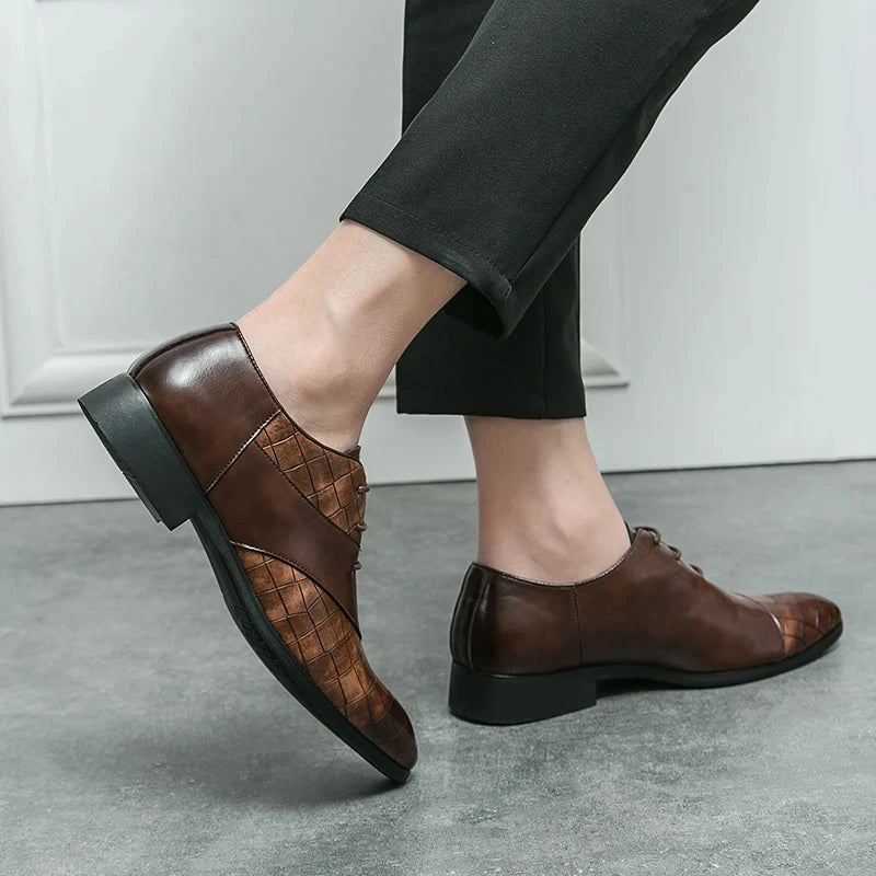 RAFFAELE EMBOSSED OXFORDS