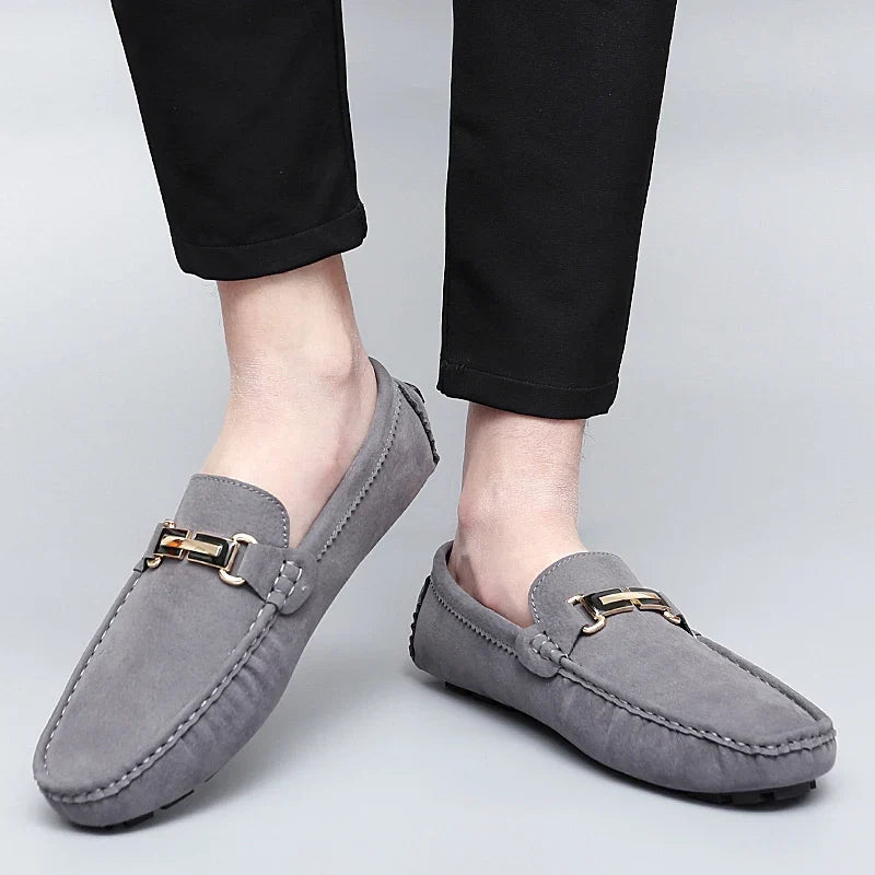 Delmar Genuine Suede Loafers