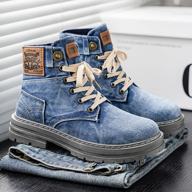 DECLAN DENIM BOOTS