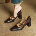 Maela High Heels aus echtem Leder