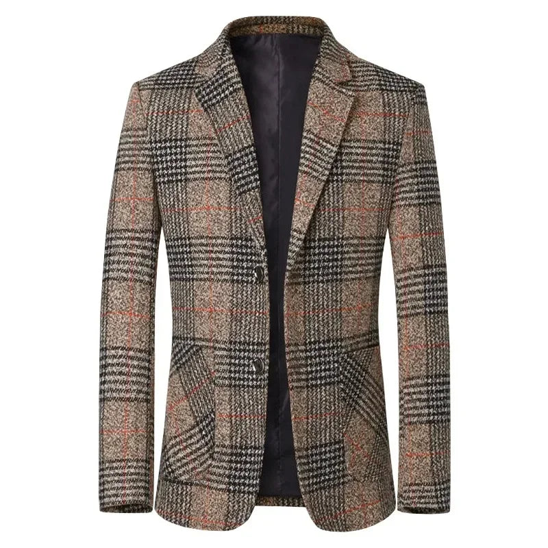 Saville rutig blazer