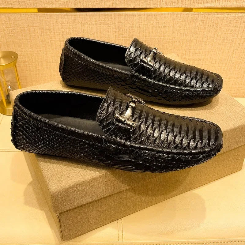 Ophis loafers i läder