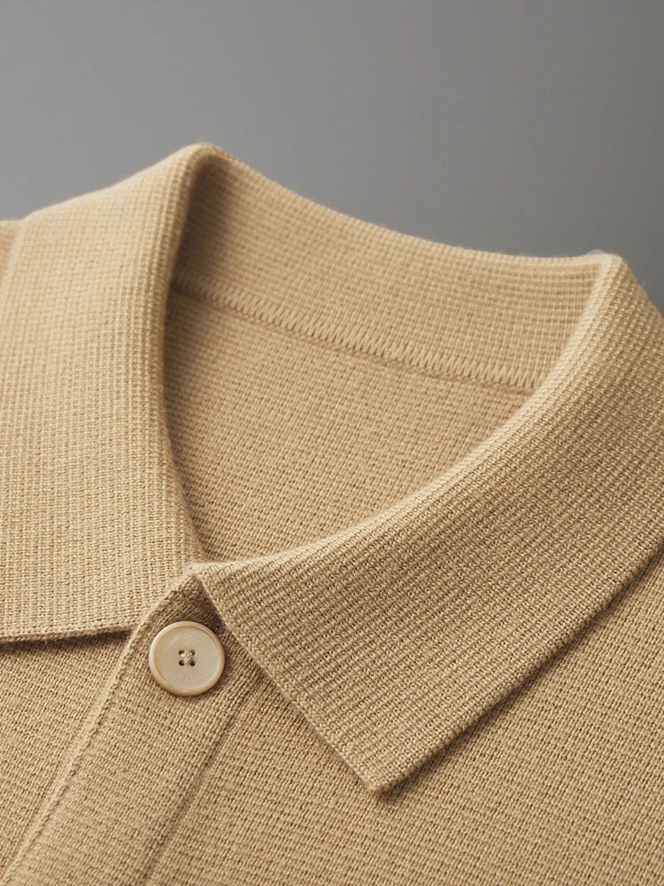 Cardigan in merino australiano