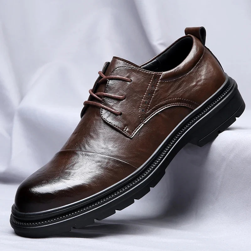Zapato de cuero genuino Edwin
