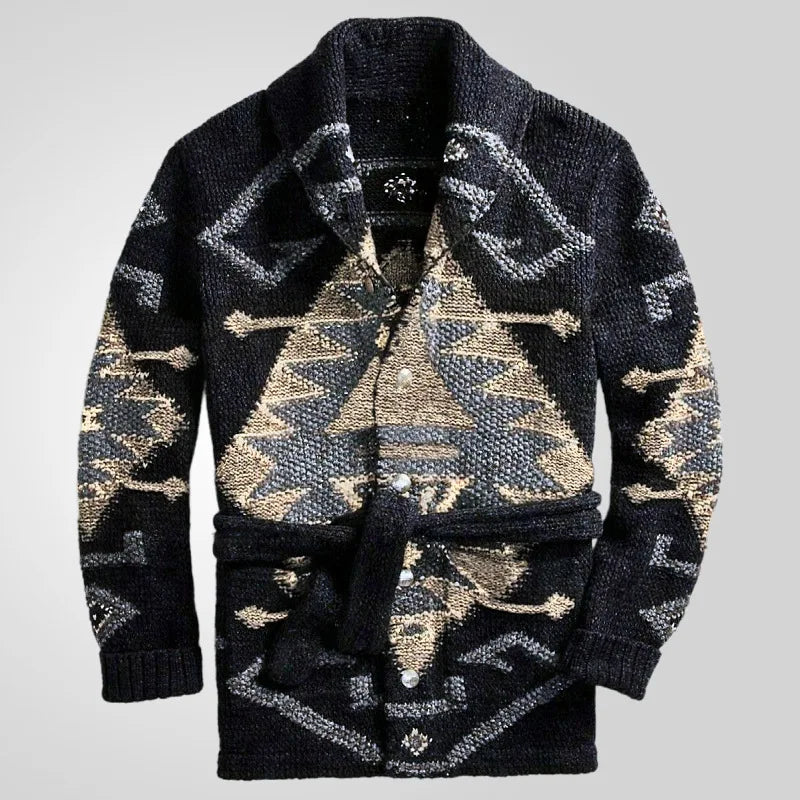 SOREN BELTED CARDIGAN