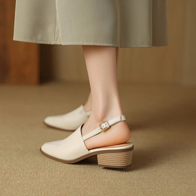 Amara slingback-hæl