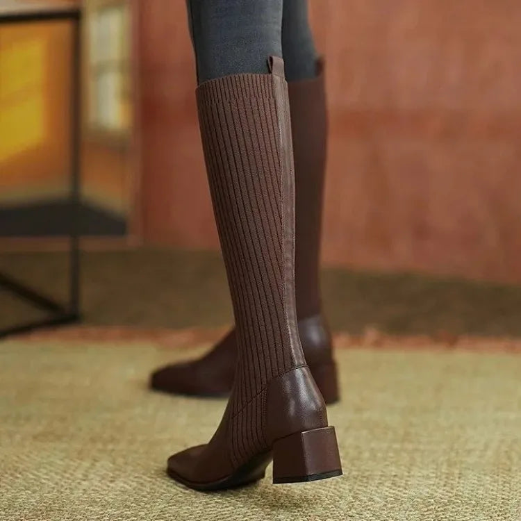 MONTREUIL KNIT BOOTS