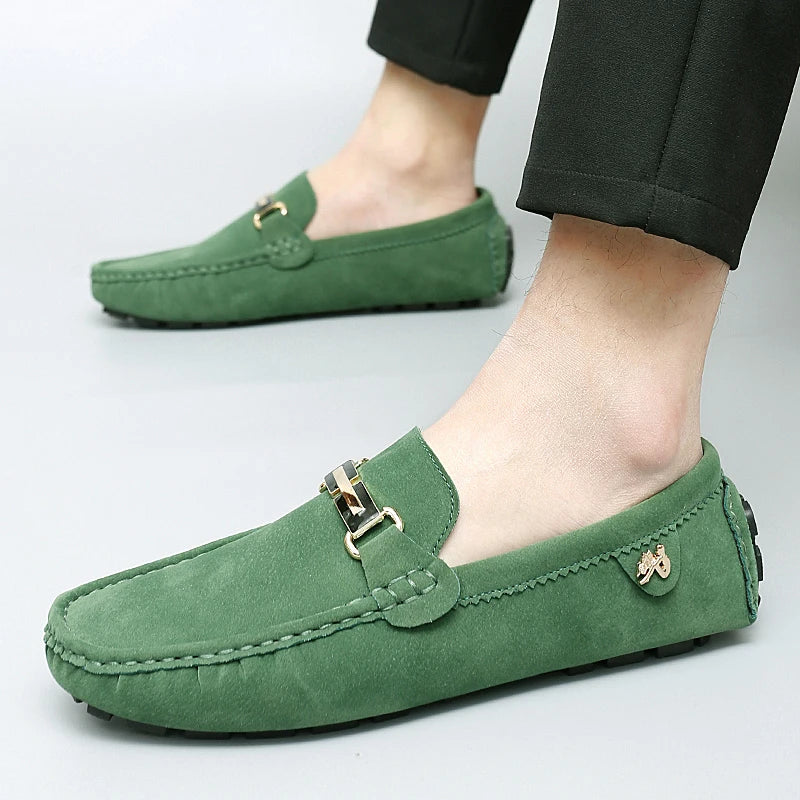 Delmar Genuine Suede Loafers