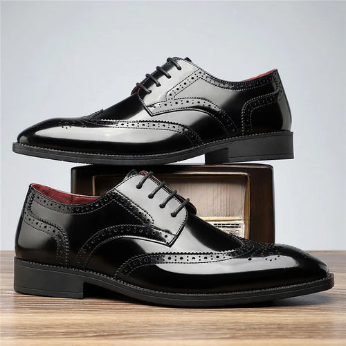 ALDRIDGE GENUINE LEATHER OXFORDS