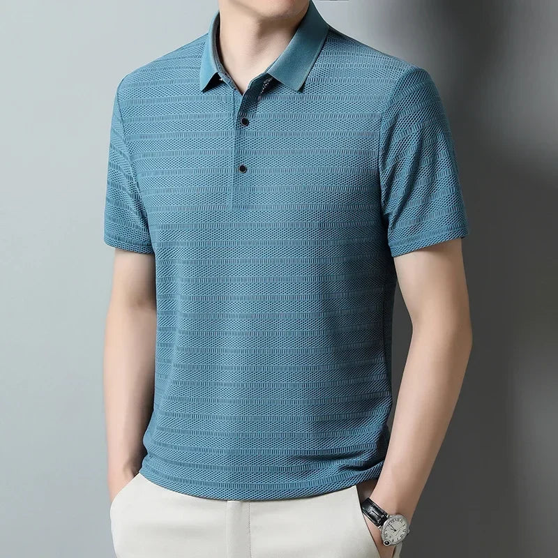 Polo Velluto em Seda Premium