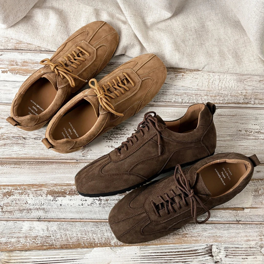 ORLEN SUEDE LACE-UP SNEAKERS