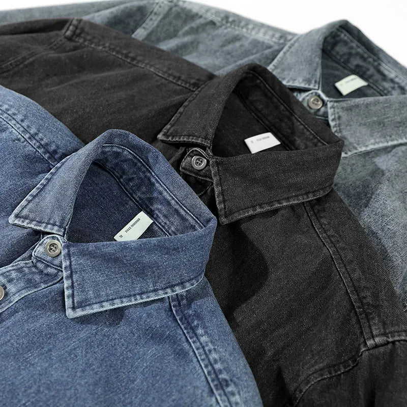 Camicia in denim Milo
