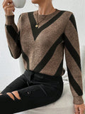 MIRELLE CHEVRON SWEATER
