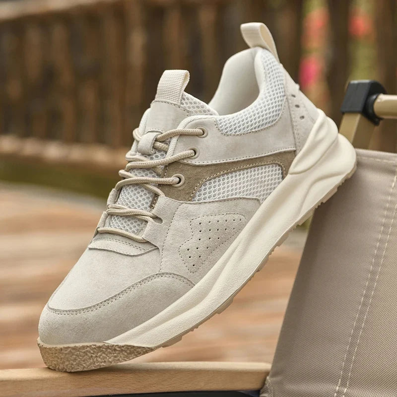 Atlas sneakerskin i ruskind