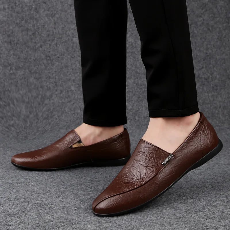 Camper Loafers van Écht Leer