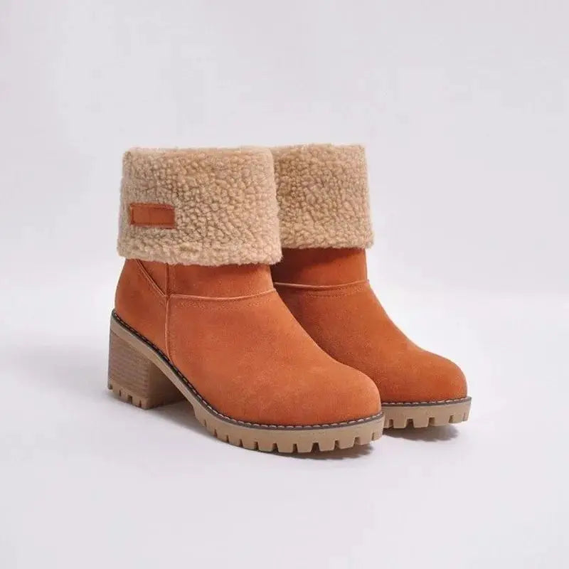 VENZO FLEECE ANKLE BOOTS