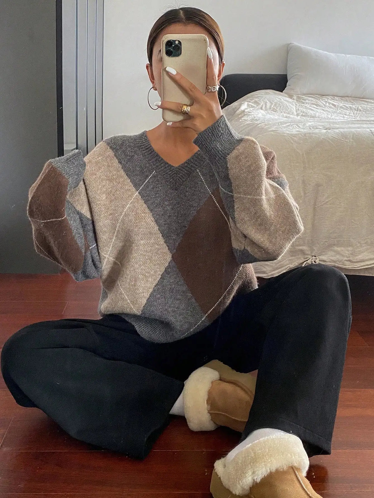 LENORA COLOURBLOCK SWEATER
